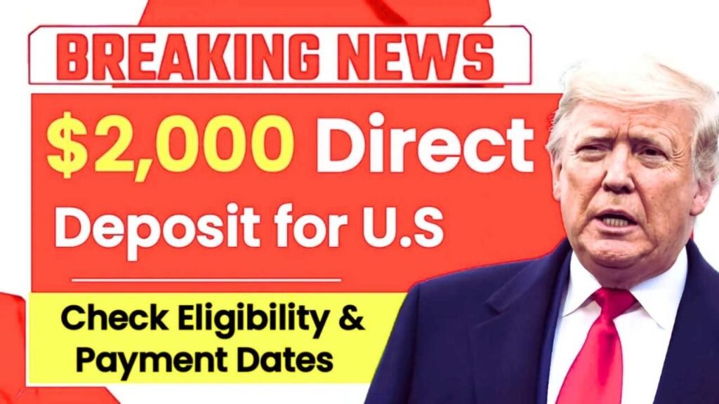 $2,000 Direct Deposit Hype in October 2025