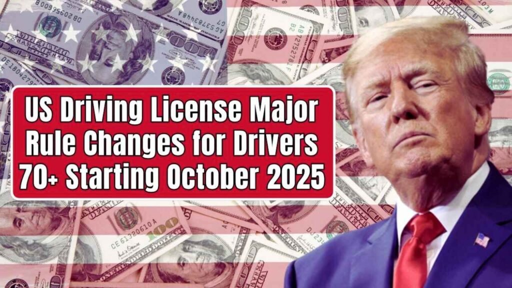 Major Driver's License Changes for Seniors 70+ in 2025